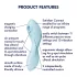 Satisfyer Curvy Trinity 5+ - smarter 2in1 Vibrator (blau)