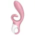 Satisfyer Hug Me - App-gesteuerter Vibrator mit Klitoris-Arm (Pink)