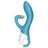 Satisfyer Embrace Me - Akku-Vibrator mit Klitorisarm (Türkis)