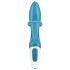 Satisfyer Embrace Me - Akku-Vibrator mit Klitorisarm (Türkis)