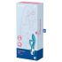 Satisfyer Embrace Me - Akku-Vibrator mit Klitorisarm (Türkis)