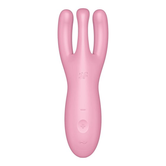 Satisfyer Threesome 4 - intelligenter Klitorisvibrator (pink)