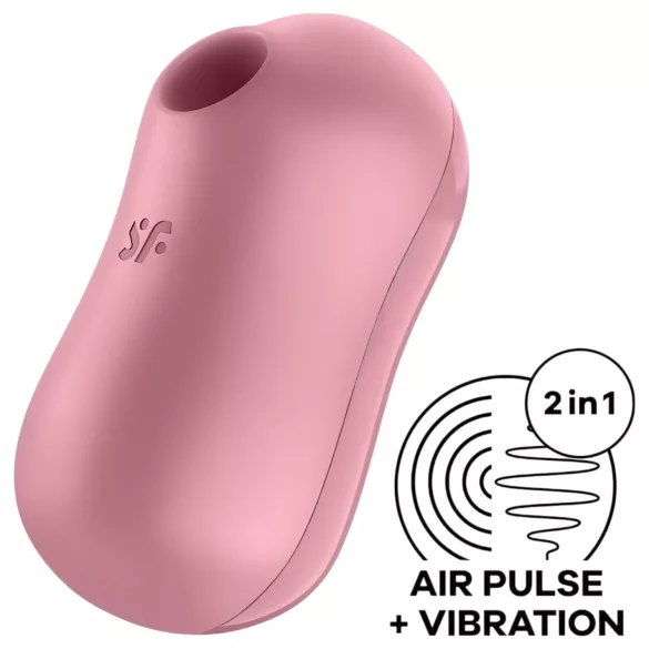 Satisfyer Cotton Candy - Druckwellen-Klitorisstimulator (Koralle)
