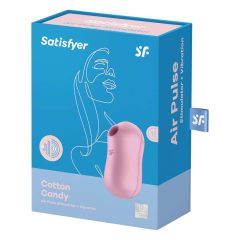   Satisfyer Cotton Candy - Akku-betriebener, luftwellenbetriebener Klitorisvibrator (lila)