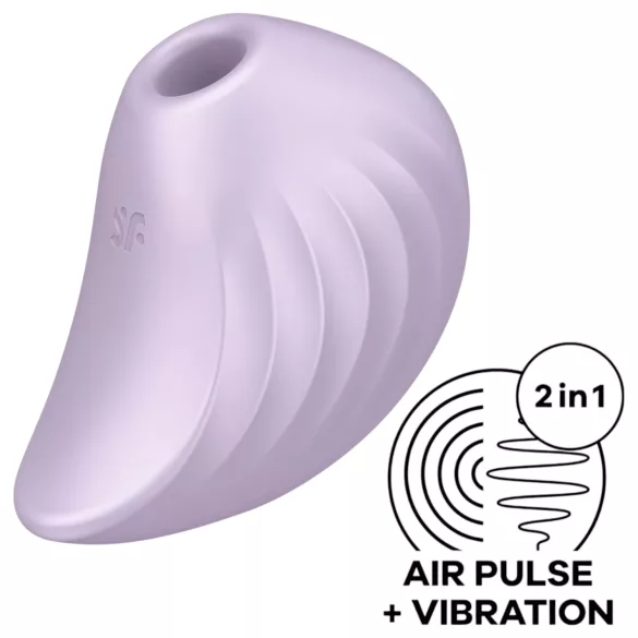 Satisfyer Pearl Diver - Klitorisstimulator mit Luftdruckwellen (Violett)