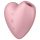 Satisfyer Cutie Heart - Wiederaufladbarer Klitorisstimulator mit Luftimpulsen (Pink)