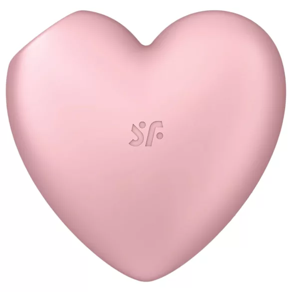 Satisfyer Cutie Heart - Akku Klitoris-Vibrator mit Luftdruckwellen (Pink)
