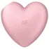 Satisfyer Cutie Heart - Akku Klitoris-Vibrator mit Luftdruckwellen (Pink)