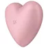 Satisfyer Cutie Heart - Akku Klitoris-Vibrator mit Luftdruckwellen (Pink)