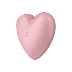   Satisfyer Cutie Heart - Akkubetriebener Klitorisvibrator mit Luftwellentechnologie (rosa)