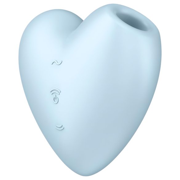 Satisfyer Cutie Heart - Akku-Luftdruck-Vibrator für Klitoris (Blau)