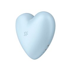   Satisfyer Cutie Heart - Akkubetriebener klitoraler Luftwellen-Vibrator (blau)