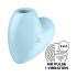 Satisfyer Cutie Heart - Akku-Luftdruck-Vibrator für Klitoris (Blau)
