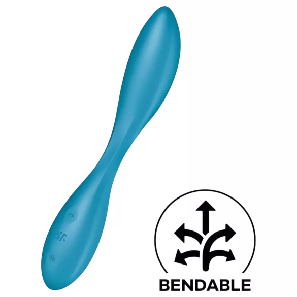 Satisfyer G-Spot Flex 1 - wiederaufladbarer, wasserdichter G-Punkt-Vibrator (grün)