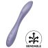 Satisfyer G-Spot Flex 2 - Wiederaufladbarer, wasserdichter G-Punkt Vibrator (Lila)