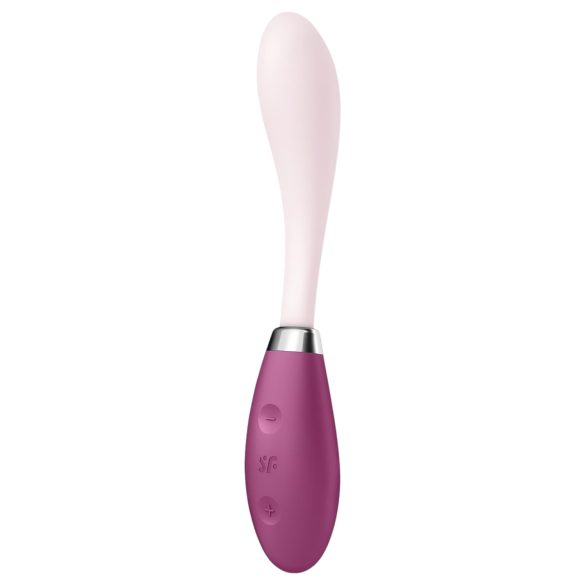 Satisfyer G-Spot Flex 3 - Wiederaufladbarer G-Punkt Vibrator (Pink-Rot)