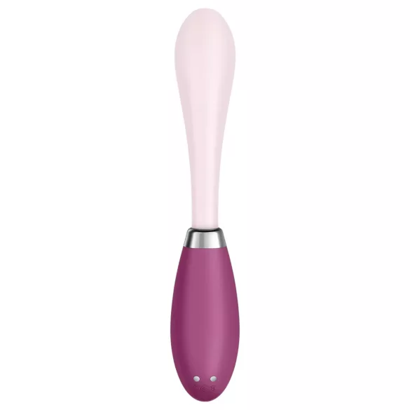 Satisfyer G-Spot Flex 3 - wiederaufladbarer G-Punkt-Vibrator (pink-rot)