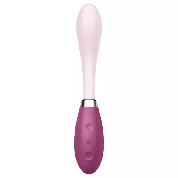 Satisfyer G-Spot Flex 3 - wiederaufladbarer G-Punkt-Vibrator (pink-rot)