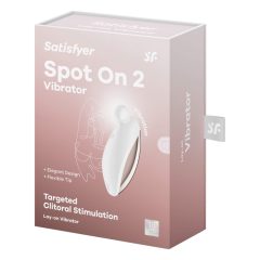 Satisfyer Spot On 2 - aufladbarer Klitorisvibrator (weiß)