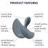 Satisfyer Booty Absolute Beginners 2 - Analvibrator (grau)