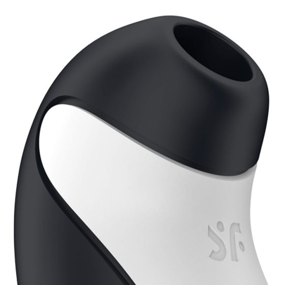 Satisfyer Orca - wasserdichter Luftwellen-Klitorisstimulator (Schwarz-Weiß)