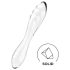 Satisfyer Dazzling Crystal 1 - Doppelseitiger Glas-Dildo (Transparent)