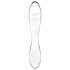 Satisfyer Dazzling Crystal 1 - beidseitiger Glasdildo (transparent)