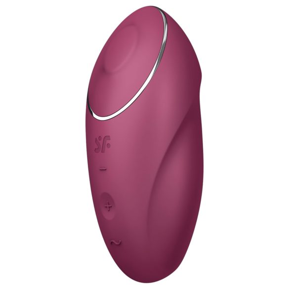 Satisfyer Tap & Climax 1 - 2in1 Vibrator und Klitoris-Stimulator (Rot)