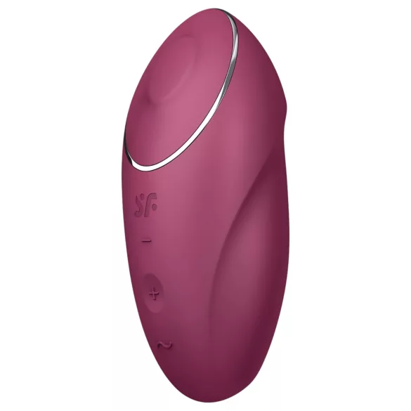 Satisfyer Tap & Climax 1 - 2in1 Vibrator & Klitorisstimulator (Rot)