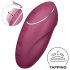 Satisfyer Tap & Climax 1 - 2in1 Vibrator und Klitoris-Stimulator (Rot)