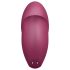 Satisfyer Tap & Climax 1 - 2in1 Vibrator und Klitoris-Stimulator (Rot)