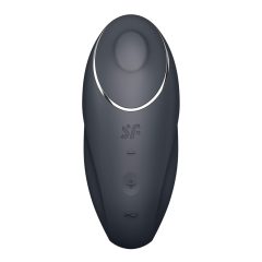   Satisfyer Tap & Climax 1 - 2in1 Vibrator und Klitoris Stimulator (Schwarz)