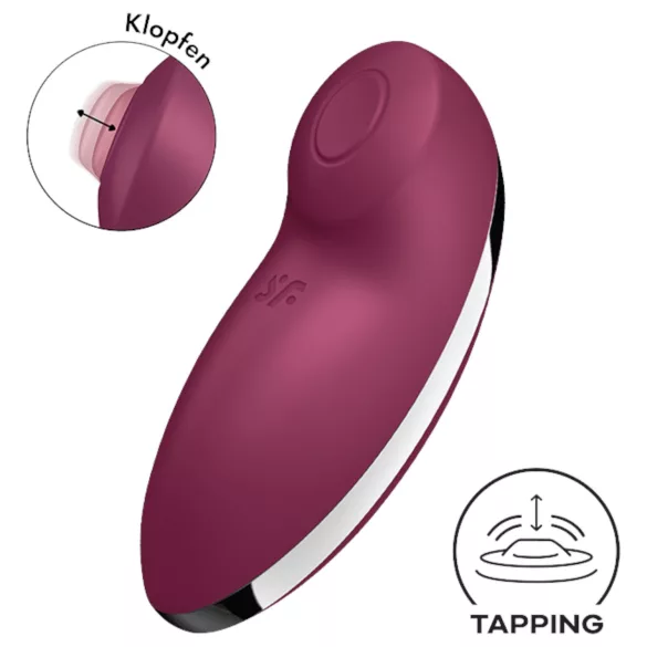 Satisfyer Tap & Climax 2 - 2in1 Klitorisstimulator & Vibrator (rot)