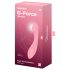 Satisfyer G-Force - Wiederaufladbarer, wasserfester G-Punkt-Vibrator (pink)