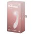 Satisfyer G-Force - wiederaufladbarer, wasserdichter G-Punkt Vibrator (Beige)
