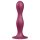 Satisfyer Double Ball-R - Roter gewichteter Dildo mit Saugnapf