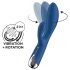 Satisfyer Rotierender Rabbit 1 - rotierender Klitoris-Vibrator (blau)