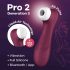 Satisfyer Pro 2 Gen3 - Smart Air Pulse Klitorisstimulator (Rot)