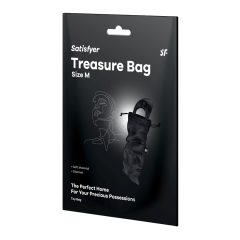   Satisfyer Treasure Bag M - Sexspielzeug Aufbewahrungstasche - Medium (Schwarz)