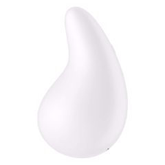   Satisfyer Dew Drop - Wiederaufladbarer wasserdichter Klitoris-Vibrator (weiß)