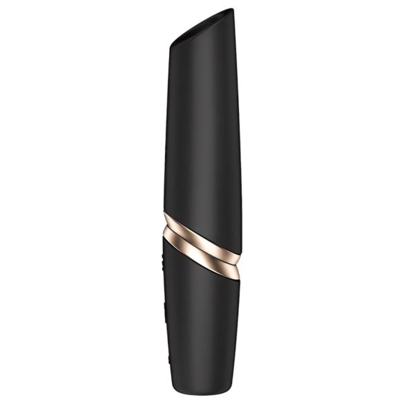 Satisfyer Perfect Kiss - Lippenstift-Vibrator (Schwarz)