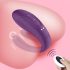 Mrow - Wiederaufladbarer, wasserdichter Paar-Vibrator mit 3 Motoren (Lila)