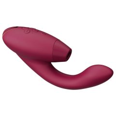   Womanizer Duo 2 - Wasserdichter G-Punkt-Vibrator und Klitorisstimulator (Rot)