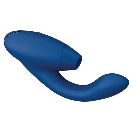 Womanizer Duo 2 - wasserdichter G-Punkt Vibrator und Klitorisstimulator (blau)