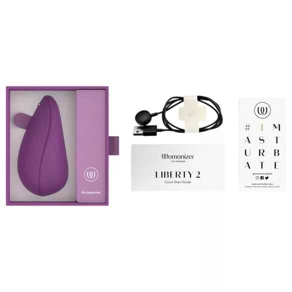 Womanizer Liberty 2 - luftwellen Klitorisstimulator (lila)