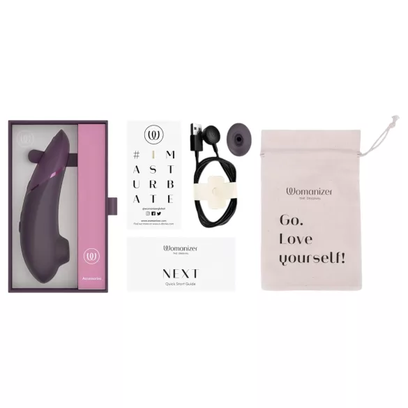 Womanizer Next - Akku-Luftwellen-Klitoris-Stimulator (Lila)