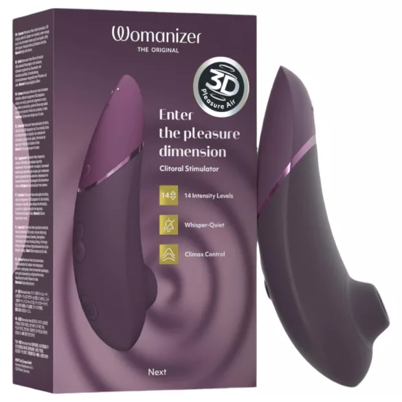 Womanizer Next - Akku-Luftwellen-Klitoris-Stimulator (Lila)