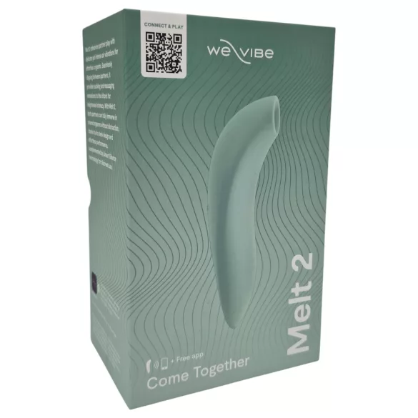 We-Vibe Melt 2 - Intelligenter Luftstoß-Klitorisstimulator (türkis)
