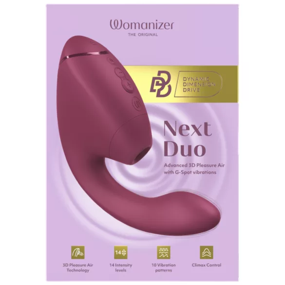 Womanizer Next Duo - 2in1 G-Punkt Vibrator (Rosa)