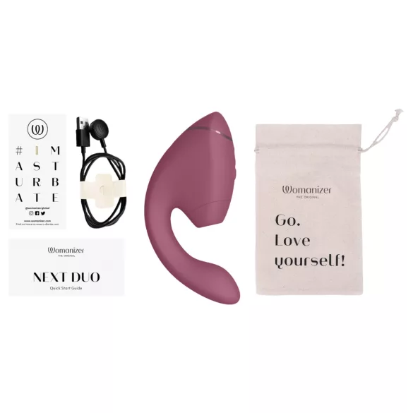 Womanizer Next Duo - 2in1 G-Punkt Vibrator (Rosa)